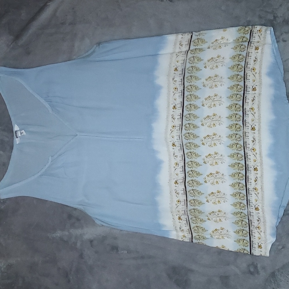 Sonoma V-neck tank top, size S